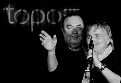 Kris Gray mit Wolfgang Orth