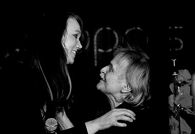 Martina Maschke mit Wolfgang Orth