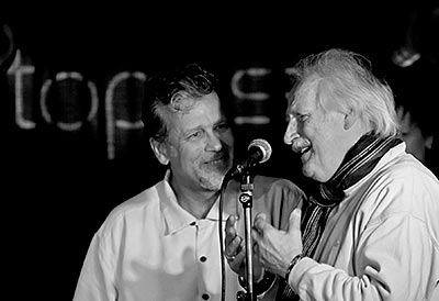 Mitch Kashmar mit Wolfgang Lux