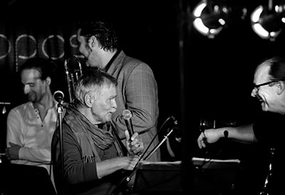 Band mit Wolfgang Orth