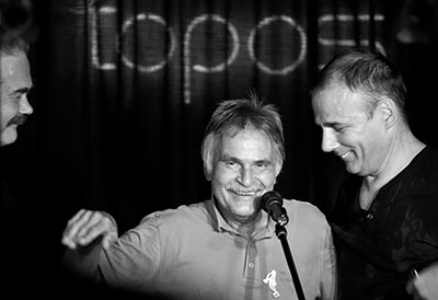 Wolfgan Orth mit Malcolm Shuttleworth