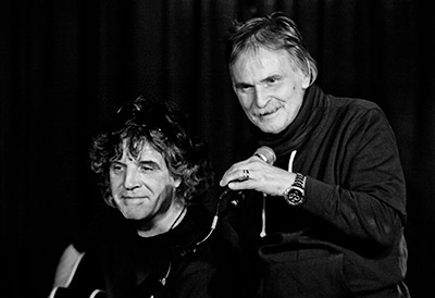 Claude Bourbon mit Wolfgang Orth