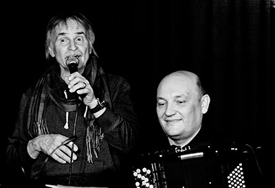 Alexander Pankov mit Wolfgang Orth