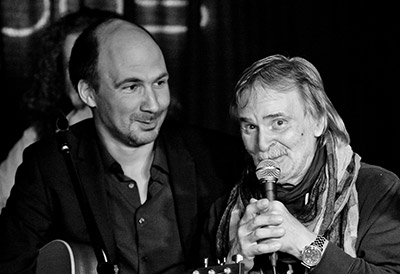 Andre Schmidt mit Wolfgang Orth