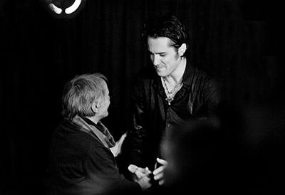 Ryan McGarvey mit Wolfgang Orth