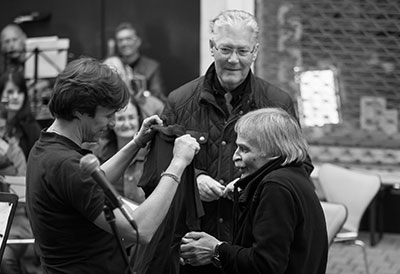 Pierre Kuijpers mit Wolfgang Orth