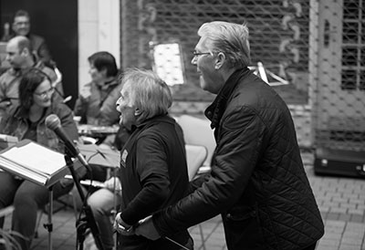 Pierre Kuijpers mit Wolfgang Orth