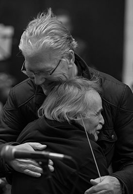 Pierre Kuijpers mit Wolfgang Orth