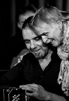 Stephan Langenberg mit Wolfgang Orth