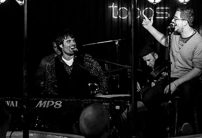 Bastian Korn mit Band