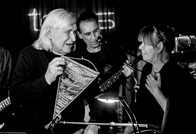 Peter Rüchel mit Ingrid Orth