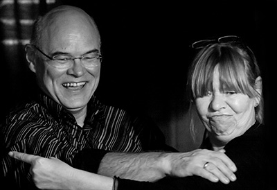 Christoph Spendel mit Ingrid Orth