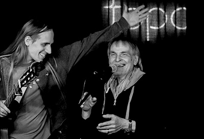 Christoph Weiherer mit Wolfgang Orth