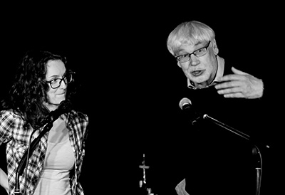 Miriam Spranger mit Dieter Muschan