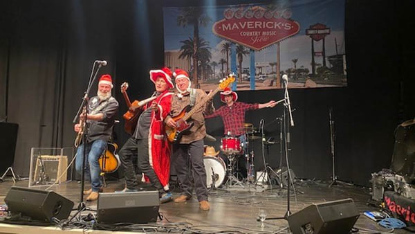 Dirk Maverick im Stadion