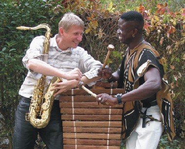 Sigi Finkel und Mamadou Diabate